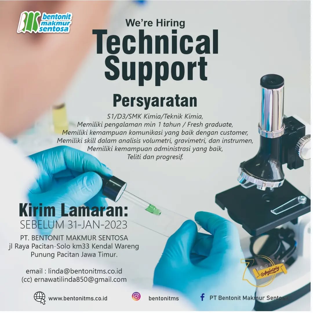 Poster Lowongan