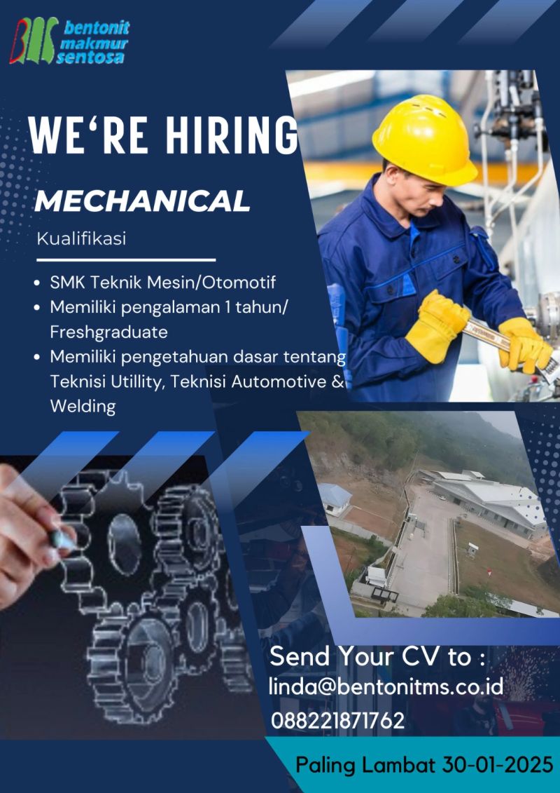 Poster Lowongan